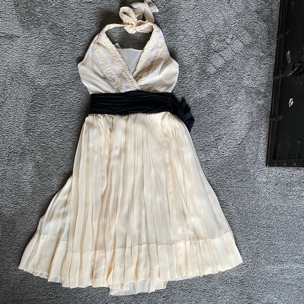 BCBG MaxAzria halter dress. Beautiful and elegant.